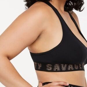 Forever Savage Scoop Neck Bralette Sz US 12-14 Women